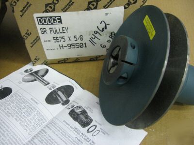New reeves dodge variable speed pulley H95501 5/8
