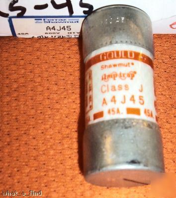 New shawmut A4J45 amp-trap fuse A4J-45 class j nnb