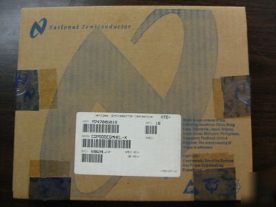 P/n COP888EGMHEL ; obselete rare mfg:national