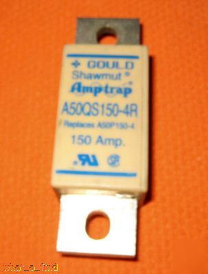 Shawmut A50QS150-r semiconductor fuse A50QS 150 used
