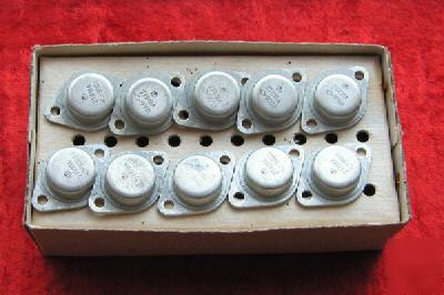 Silicon pnp power transistor 2T818A. lot of 10 