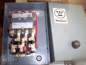 Westinghouse magnetic starter size 0 cat# A200MOCW