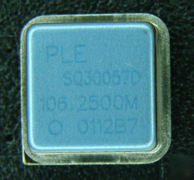 Xtal crystal clock oscillator 106.25 mhz pletronics (5)