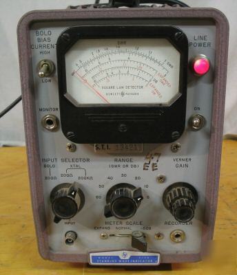 Hp hewlett packard model 415B standing wave indicator