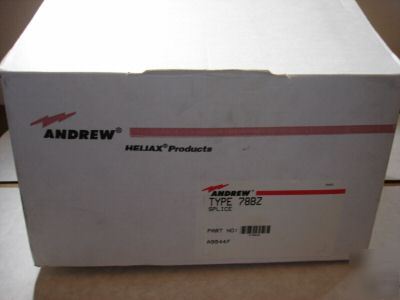 New andrew type 78BZ 3