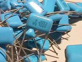 49 polypropelyne .022UF 100V capacitors