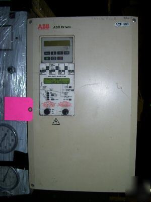 Abb frequency drive, ACH501-075-4-00P5, 75 horsepower