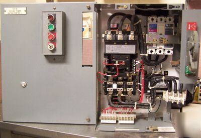 Allen bradley size 3 motor control bucket with door 