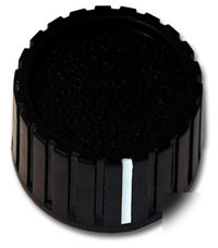 Control panel knob 358 black gloss knobs 50 pc.
