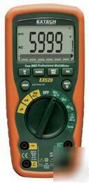 Extech EX520 true rms multimeter, waterproof