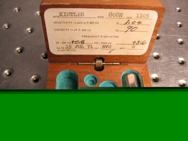 G24661 kistler instruments 808H accelerometer