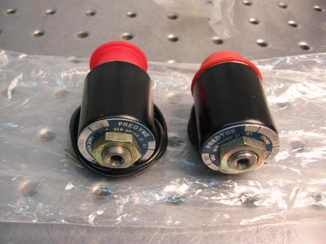 G34313 two predyne sxcf-10 valves