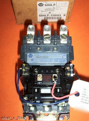 New allen bradley 500LP-COD93 contactor 500LPCOD93 