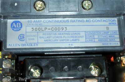 New allen bradley 500LP-COD93 contactor 500LPCOD93 