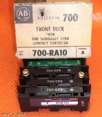 New allen bradley 700-RA10 700CR5 deck contact warranty
