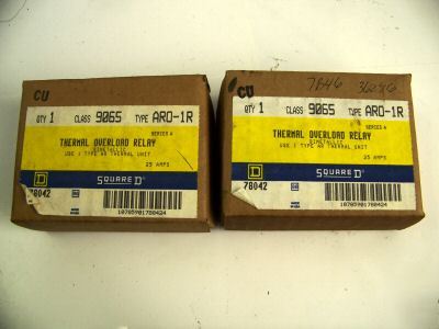 New lot square d thermal overload relay 9065-aro-1R