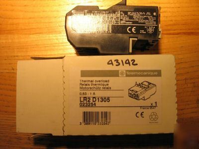 New telemecanique thermal overload relay LR2 D1305 * *