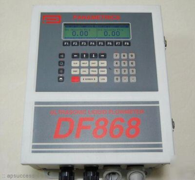 Nice panametrics DF868-1-21-10000 ultrasonic flowmeter 
