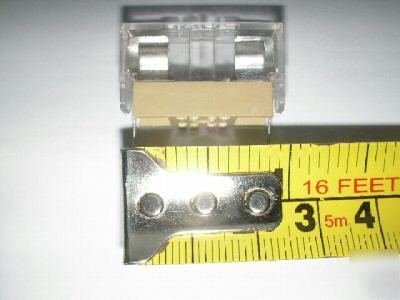 Pcb mount fuse holder with cover for 20 mm fuse
