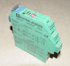 Pepperl & fuchs isolated safety barrier KFD2-SR2-EX2W