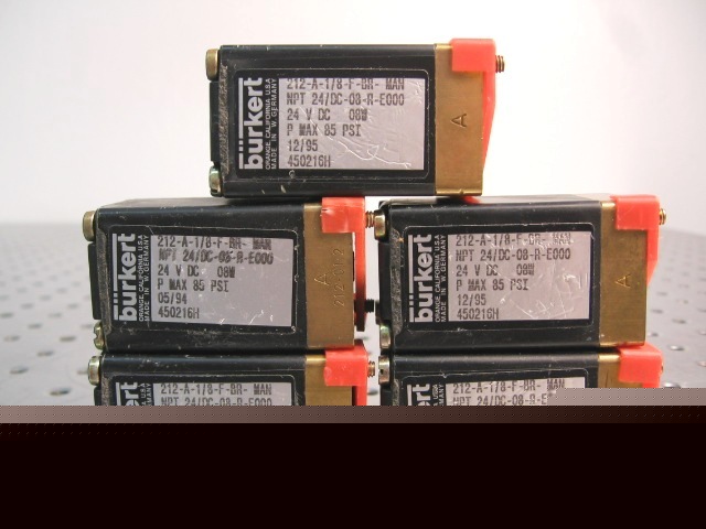 T29471 [5] burkert 24VDC valves