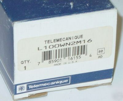 Telemecanique L100WN2M16 600V 10A l lox limit switch