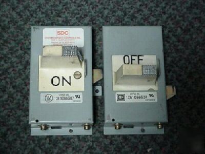 Westinghouse 1261C66G07 bucket switch