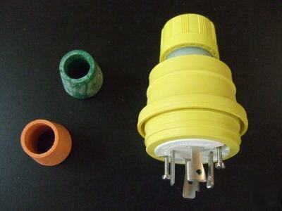 Woodhead plug male 26W76 nema L15-20 20A 250V 3PH