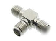 Zou@ 50PCS rf adaptor connector sma female /sma-kkk