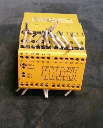 Pilz safety relay pze 9