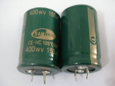 100PCS, 400V 150UF radial electrolytic capacitor 18X36