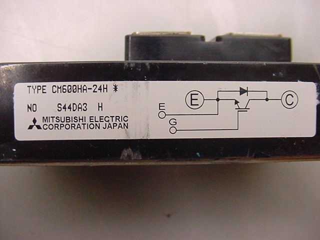 2 mitsubishi CM600HA-24H power modules 1200VOLT 600AMP