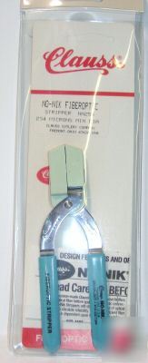 Clauss NN254 no-nik lt. blue fiberoptic stripper