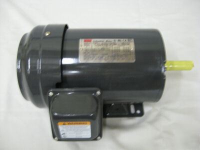 Dayton 3-phase ac motor 1 hp 3KW92