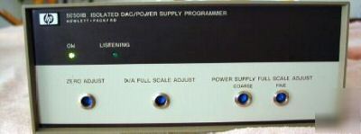 Hp - agilent 59501B isolated dac/power supply programme