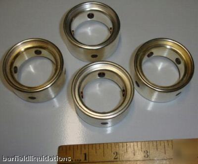 Lot 4 large elctrical contact rings mfg p/n:150895 1