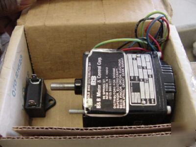 New bodine type: kci-24A2 gear motor, 