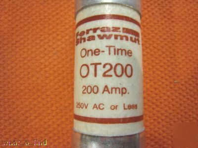 New ferraz shawmut OT200 fuse ot-200 200 amp 250 volt