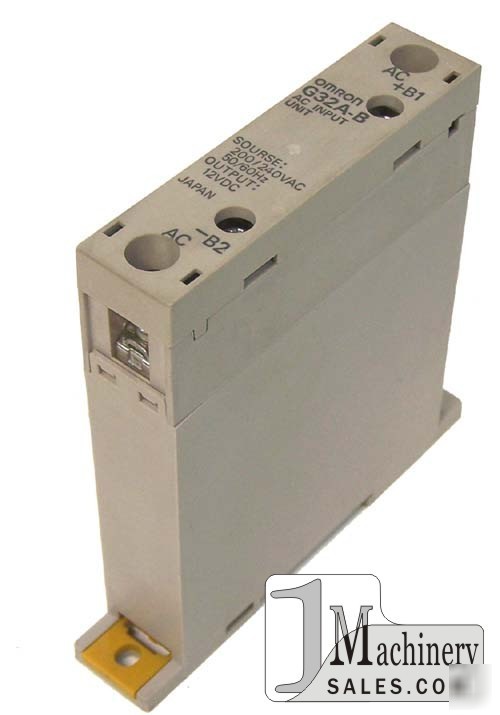 Omron G32A-b ac input unit enabling ac operation