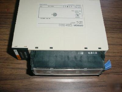 Omron sysmac input module C200H-ID212