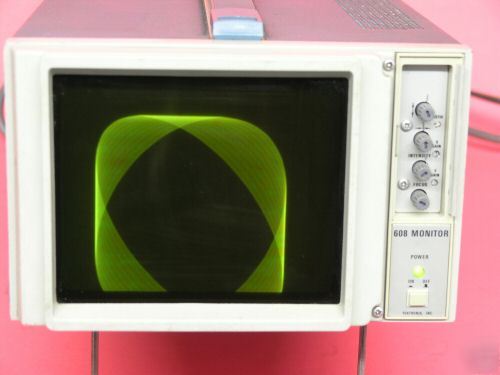 Tektronix 608 high resolution x-y monitor.