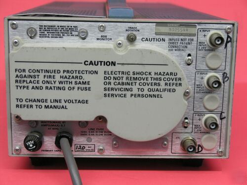 Tektronix 608 high resolution x-y monitor.