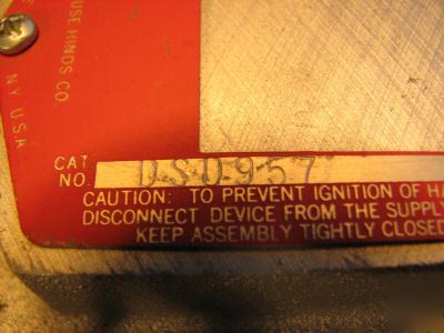  crouse hinds explosion proof conduit DSD957 1