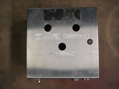 Hoffman stainless steel ss 4X 12126SS unused