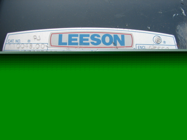 Leeson general purpose, c face less base motor