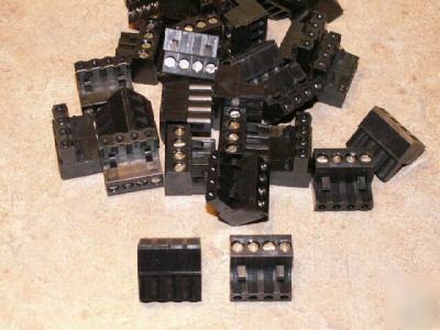Molex #39860-0204, 4 position vertical terminal block