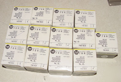 New 13PC allen bradley 700-N24 relay surge supressor 