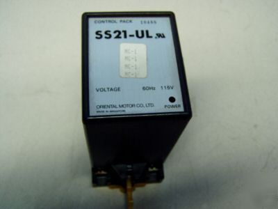 Oriental motor control pack m/n: SS21-ul