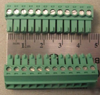 Phoenix terminal block combicon connection plug 12 pos