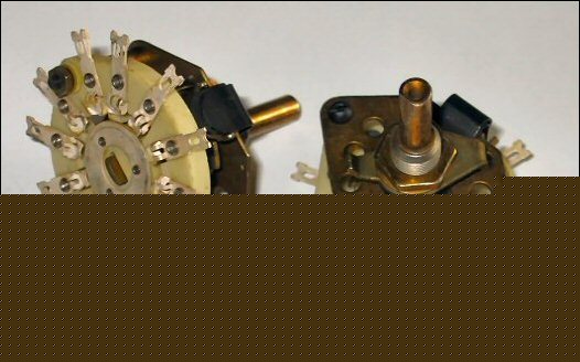 Sp-11T ceramic rotary switches. lot of 2